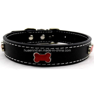 Productos del perro de la correa del perro. Collar de mascota PU